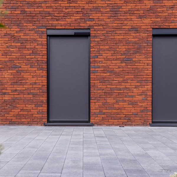 Solar screens rolluik op zonne-energie