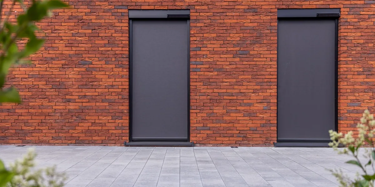 Solar screens rolluik op zonne-energie