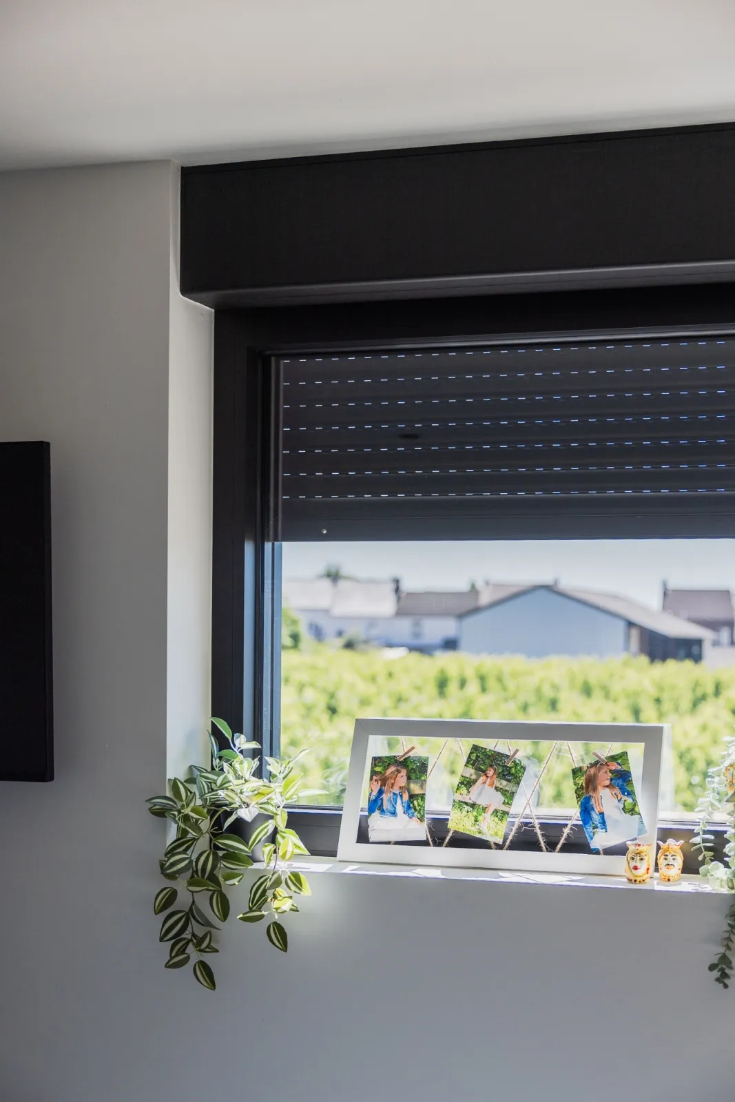 Rolluik en screen aan de zuidkant voorkomen oververhitting