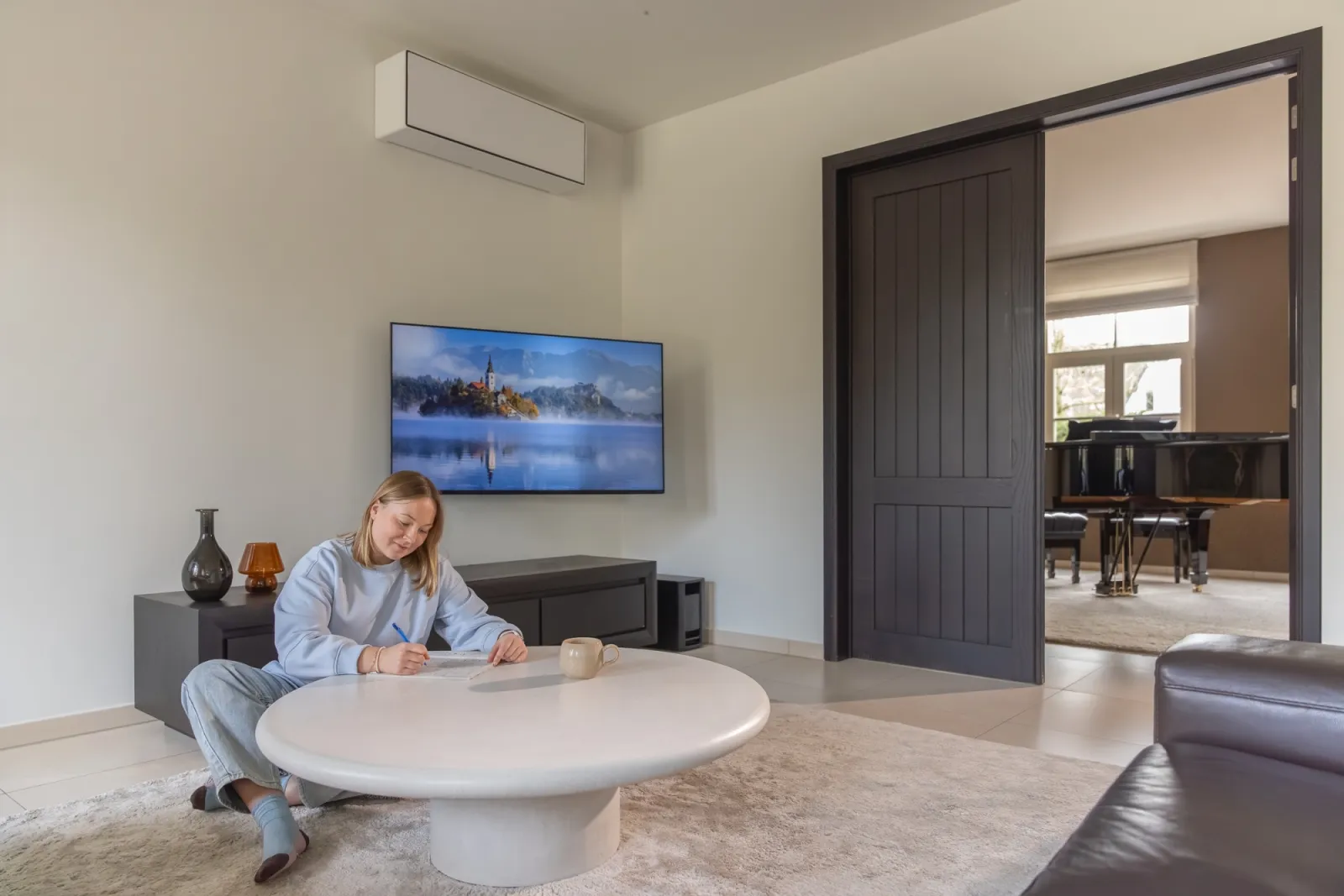 Muurventilatie in de woonkamer voor gezonde binnenlucht