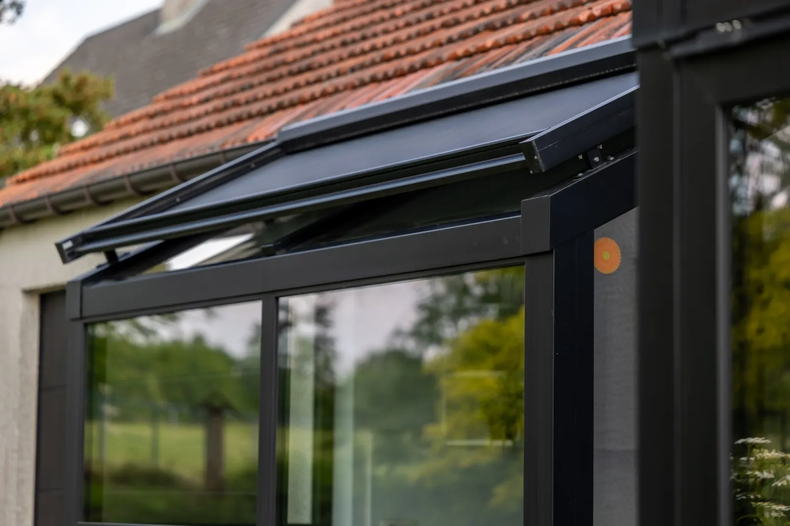 Natural light indoors with protection from solar heat