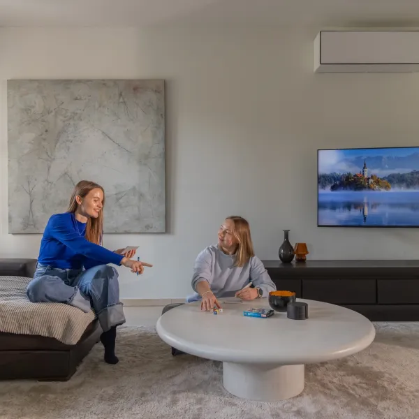 Muurventilatie in de woonkamer voor gezonde binnenlucht