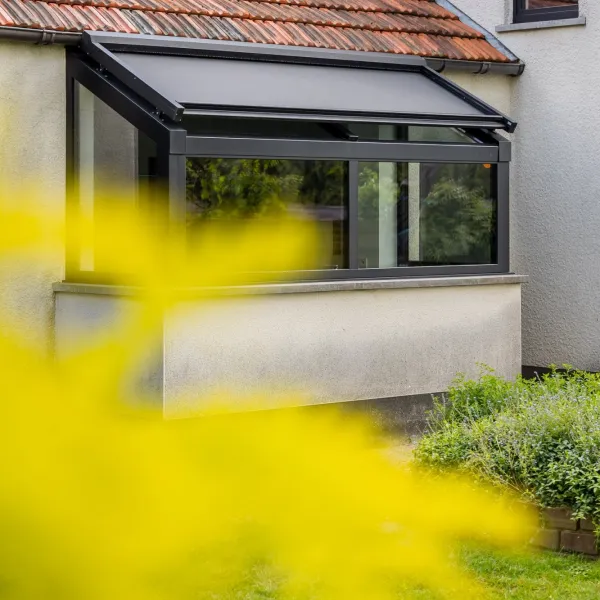 Natural light indoors with protection from solar heat
